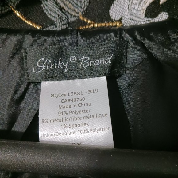 Slinky Brand Women's Boho Jacket 2X - Picture 3 of 5